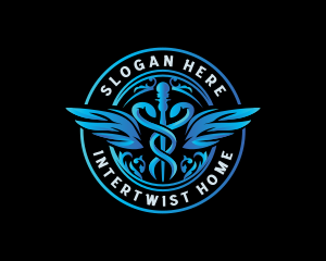 Hospital Medical Caduceus logo