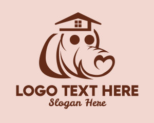 Heart Dog House  logo