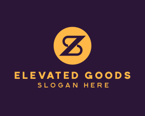 Golden Premium Letter Z logo design