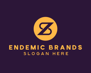 Golden Premium Letter Z logo design