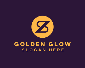 Golden Premium Letter Z logo