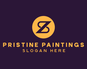 Golden Premium Letter Z logo design