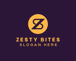 Golden Premium Letter Z logo design