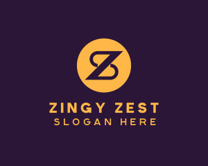 Golden Premium Letter Z logo design