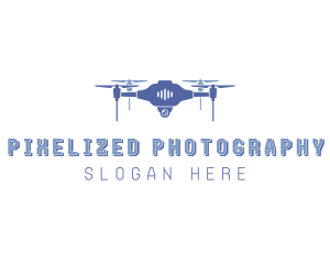 Drone Aerial Photography logo design