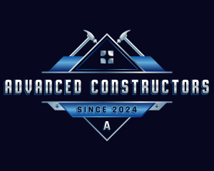 Hammer Roofing Carpentry logo design