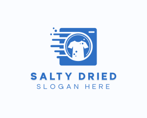 Shirt Wash Laundry logo design