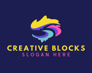 Creative Paint Drip logo design