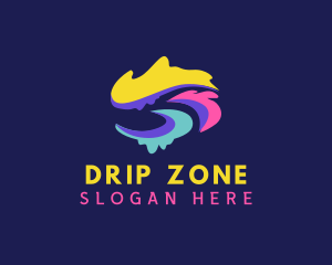 Creative Paint Drip logo design