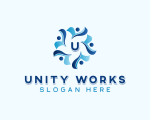 Charity Organization Unity  logo design