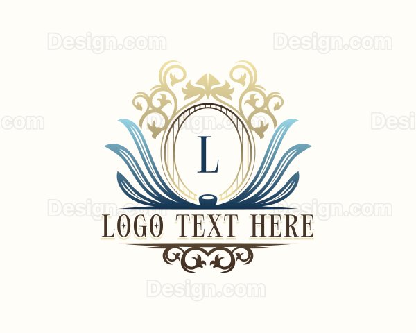 Elegant Wedding Event Logo