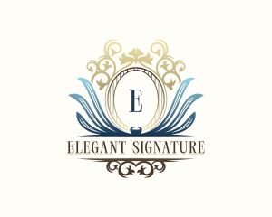 Elegant Wedding Event logo design