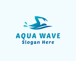 Water Splash Swimming logo