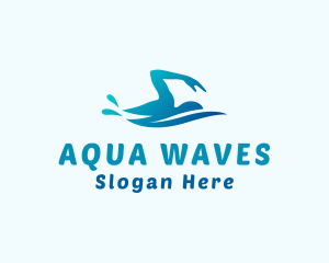 Water Splash Swimming logo