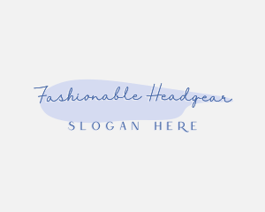 Elegant Signature Fashion logo design