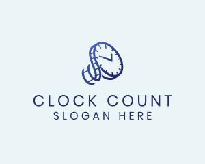 Blue Time Clock Watch Reel  logo