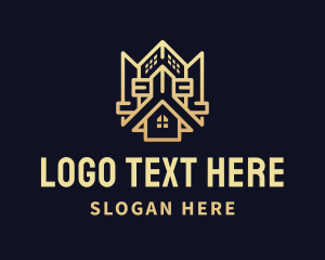 Geometric Luxury Property logo