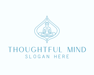 Yoga Reiki Meditation logo design