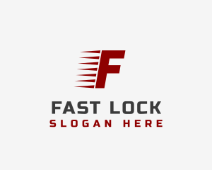 Fast Logistics Forwarding logo design