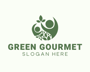 Green Vegetarian Wellness logo