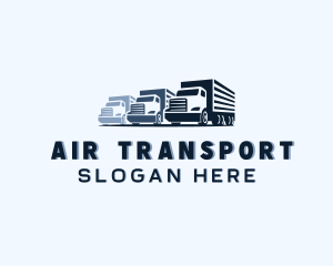 Cargo Truck Distribution logo design