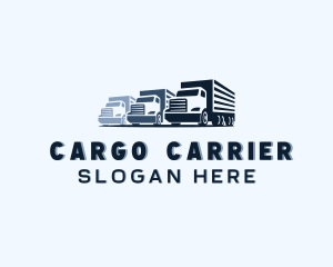 Cargo Truck Distribution logo design