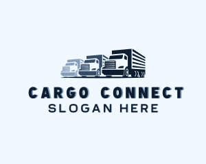 Cargo Truck Distribution logo design