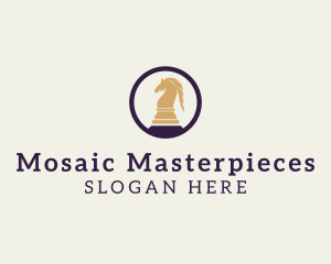 Horse Chess Piece  logo design