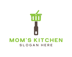 Kitchen Shopping Basket logo design