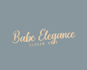 Elegant Beauty Business logo design