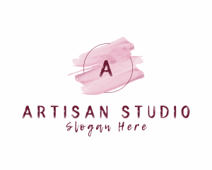 Beauty Cosmetics Watercolor logo design