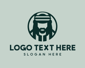 Arabian Bedouin Man  logo