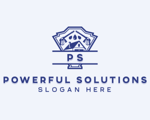 Pressure Washer Cleaner logo design