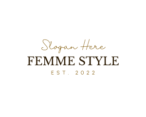 Luxury Style Brand logo design