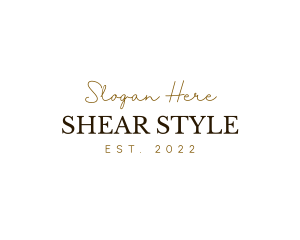 Luxury Style Brand logo design