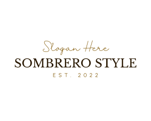 Luxury Style Brand logo design