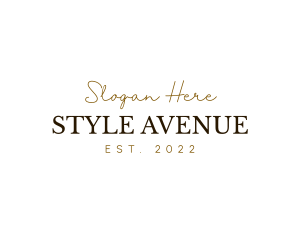 Luxury Style Brand logo design