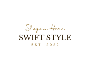 Luxury Style Brand logo design