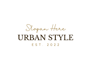 Luxury Style Brand logo design