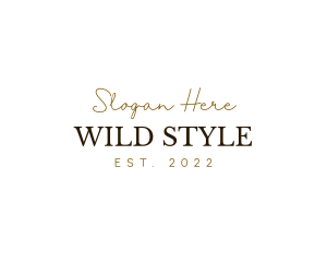 Luxury Style Brand logo design