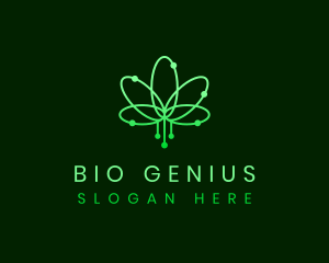 Biotech Leaf Atom logo