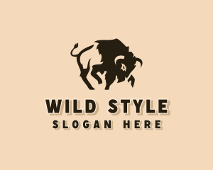 Wild Buffalo Ranch  logo design