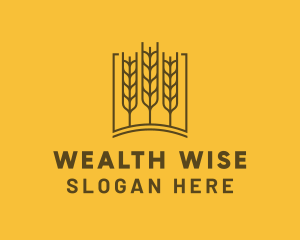 Agriculture Wheat Grain Logo