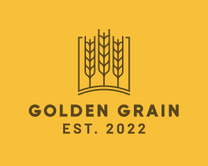 Agriculture Wheat Grain logo