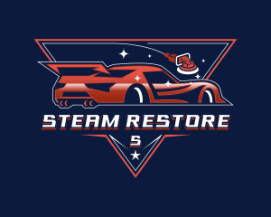 Vehicle Detailing Restoration logo design