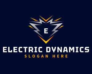 Electricity Thunder Bolt logo