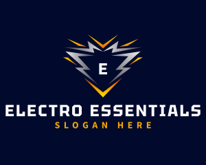 Electricity Thunder Bolt logo