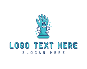 Sanitation Cleaning Glove logo