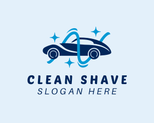 Sparkle Car Cleaning logo design