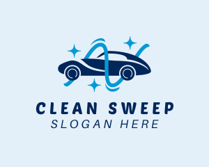 Sparkle Car Cleaning logo design